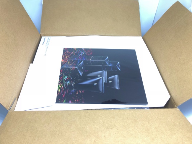 POLAマージェンス配送箱を開封したら書類があった!