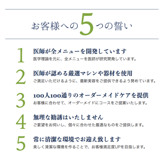 シーズラボの5つの誓い