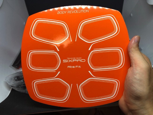 SIXPADを貼っておく台紙
