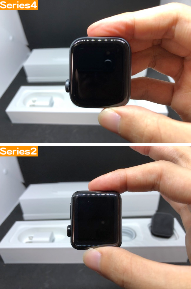 Apple Watchの画面比較