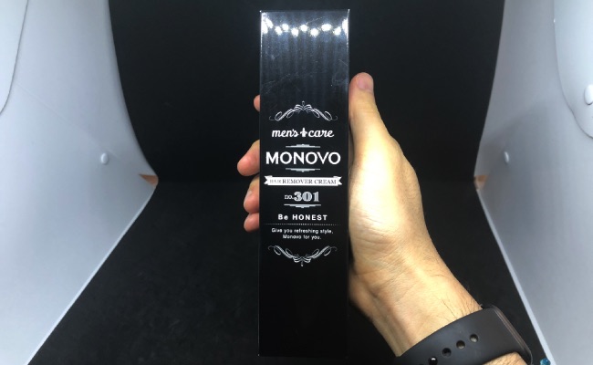 MONOVO ヘアリムーバークリームパッケージ